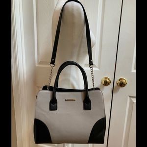 Nine West Handbag w/Silver Chain and Leather Strap